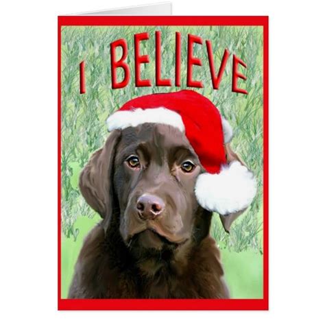 Labrador Retriever Christmas Card Zazzle