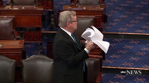 Dick Durbin Holds Up Tax Bill On Senate Floor Youtube