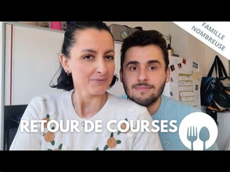 RETOUR DE COURSES Lidl Famille Nombreuse YouTube