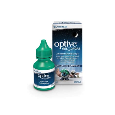 Optive Gel Eye Drops 10ml Click For Wellness