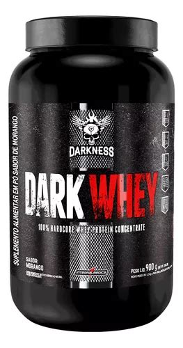 Whey Protein Concentrado Dark Whey Darkness G Sabor Morango