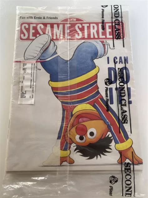 2 Vintage Sesame Street Parents Magazine Still Sealed 1994 Ab5 £1129