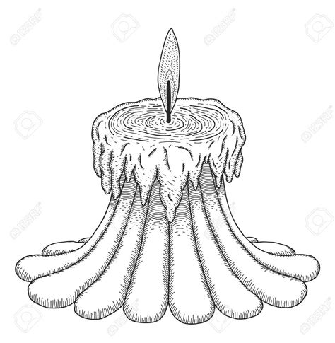 Free Candle Drawing at GetDrawings | Free download