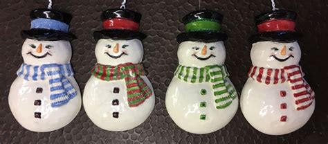 SONDRA ALEXANDER ARTIST OF MANY MEDIA CERAMIC CHRISTMAS ORNAMENTS