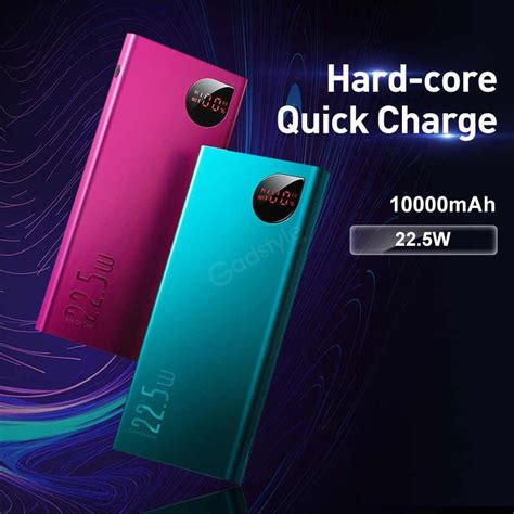 Baseus Adaman 10000mAh Fast Charging Powerbank Gadget Me