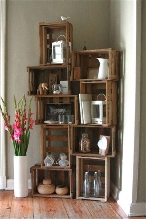 20+ DIY Awesome Rustic Wooden Crates Projects