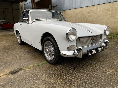 F Mg Midget Mkiii Cc In Artic White Mike Authers Classics