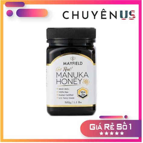 Umf 10 Mgo 263 500g Mật Ong Manuka Honey Mayfield Shopee Việt Nam