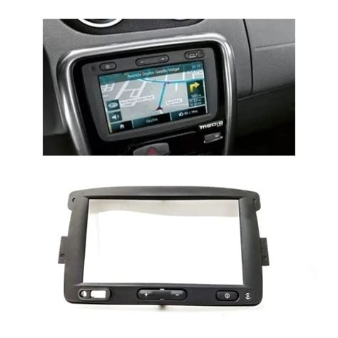 Moldura Media Nav Renault Sandero Duster Oroch Original Shopee Brasil