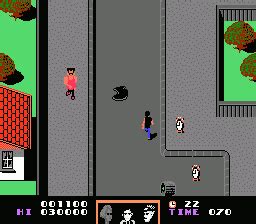 Screenshot Of Back To The Future NES 1989 MobyGames