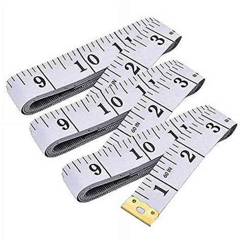 Measuring Tape 3 Pack, Tape Measure for Body Double Scale Measurement Tape for Sewing, Body ...