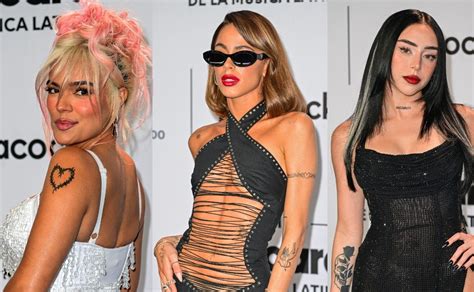 Los mejores looks Celebridades mejor vestidas en los Premios Billboard de la Música Latina