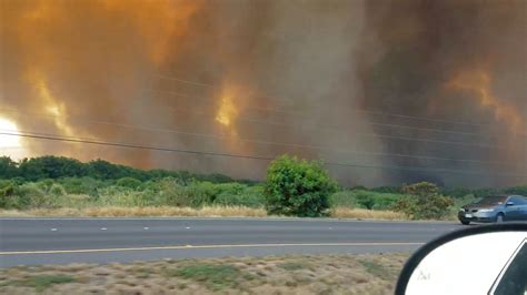 Hawaii's Maui Island wildfire forces evacuations