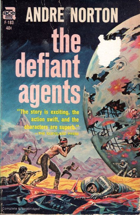 The Defiant Agents Andre Norton My Books A Cover Gallery Pint