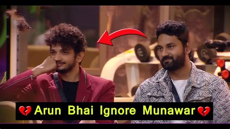 Bigg Boss 17 Promo Arun Bhai Ignore Munawar Faruqui 😱 Munawar Faruqui