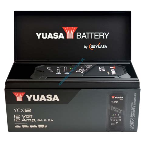 YUASA YCX12 12A 12V ładowarka automatyczna