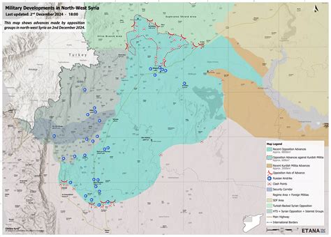 North West Offensive Update December Etana Syria