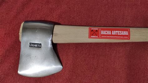 Como Y Donde Comprar Un Hacha Artesanal Jauregui Boca De Luna Kg