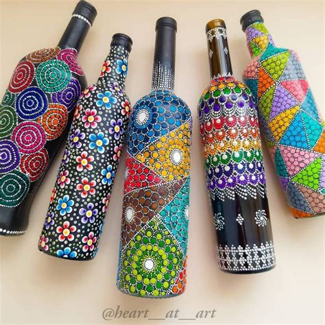 130 Wine Bottle Painting Ideas And Designs For Beginners Simple