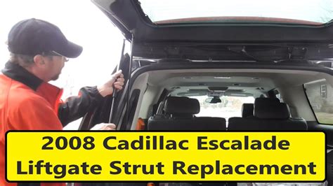 Escalade Liftgate Strut Replacement Be Careful It S Heavy Youtube