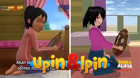 Tiru Aksi Upin Ipin Cermin Misteri Kak Ros Pecah Upin Ipin Terbaru