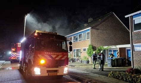 Veel Rookontwikkeling Bij Woningbrand Aan De Wagenbrugge In Sneek