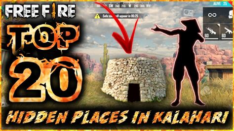 Top Hiding Places In Kalahari Best Hidden And Secret Places In