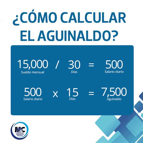 Aguinaldo Como Calcular Esta Prestación Mandc Consultores Financieros