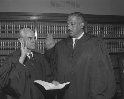 On This Day Thurgood Marshall Was Sworn In As The First Black Supreme