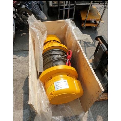 Jual Electric Winch Hoist 1 Ton 150 Meter Seling Electric Hoist 1 Ton