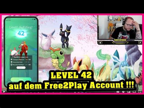 Level Auf Dem Free Play Account Alle Evoli Entwicklungen