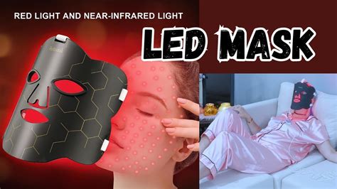 Red Light Therapy Mask For Face By Hottoerak Review LED Red Light