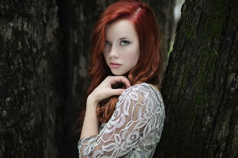 Women Redhead Wallpaper Coolwallpapersme