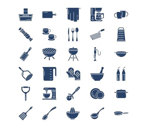 Premium Vector Kitchen Appliances Vector Icon