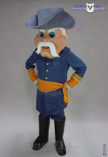 Rebel, Deluxe Adult Size Civil War Rebel Mascot Costume - 44252 ...