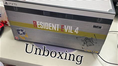 انبوكسنق رزدنت ايفل 4 ريميك نسخة المجمعين Unboxing Re4 Remake