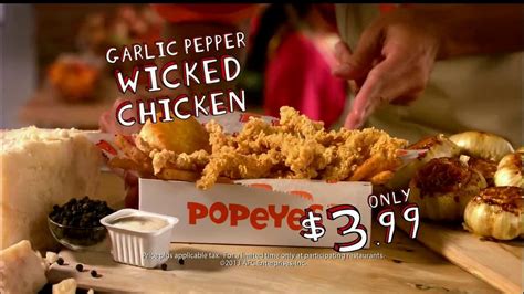 Popeyes Garlic Pepper Wicked Chick N Tv Commercial Ispot Tv