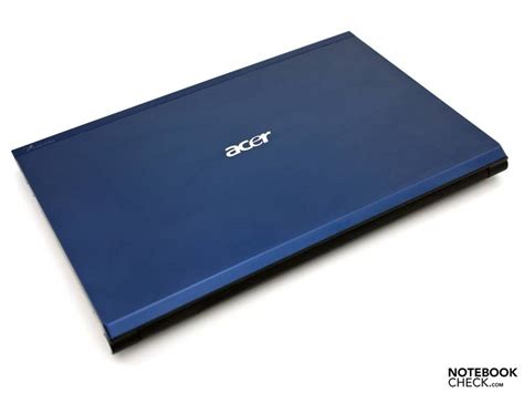 Acer Aspire 5830TG serie - Notebookcheck.org
