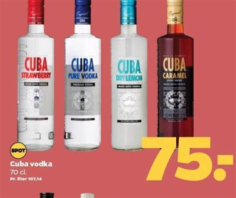 Cuba Vodka Tilbud Hos Netto