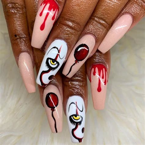 70 Halloween Nails Designs To Terrify And Inspire Scary Halloween