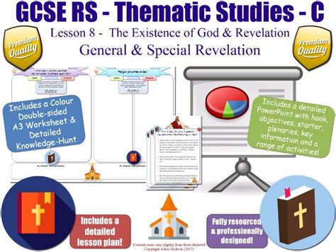 The Existence Of God Revelation Lesson Unit Aqa Gcse Religious