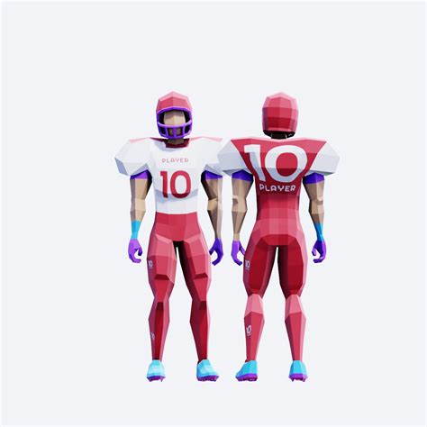 American Football Players - Animated & Rigged - Blender Market