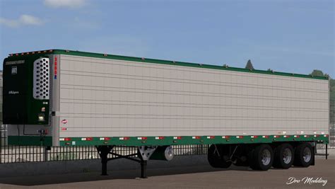 Ats Custom Utility R By D V X V Trailer Mod F R