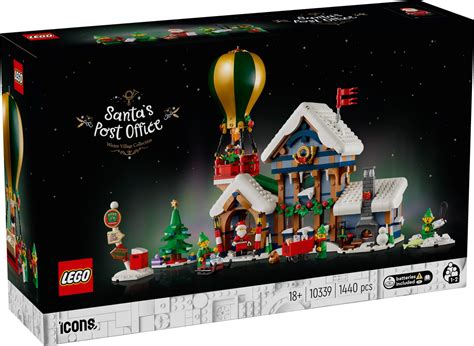 Lego Icons Santas Post Office Officially Announced The