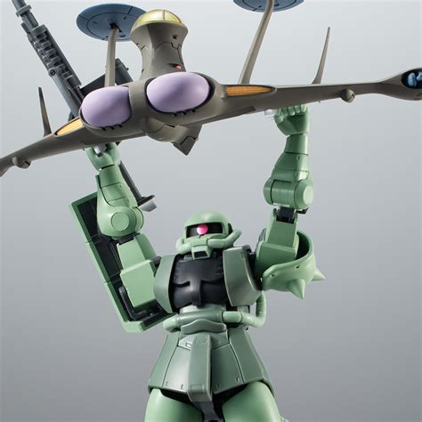 Robot Spirits Zaku Ii And Zeons Reconnaissance Aircraft Set Ver A N I