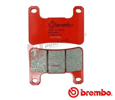 Brembo SA Sintered Front Road Brake Pads To Fit SUZUKI GSXR 1000 K5 K6