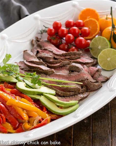 Grilled Flank Steak Fajitas That Skinny Chick Can Bake Bloglovin