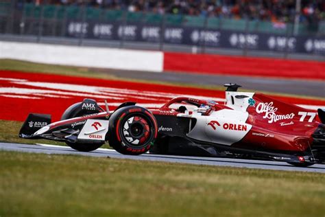 77 Valtteri Bottas Alfa Romeo C42 In Gran Premio Di Gran Bretagna