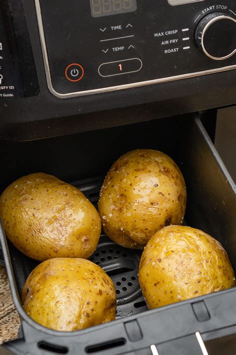 Jacket Potato Within The Air Fryer In2wales