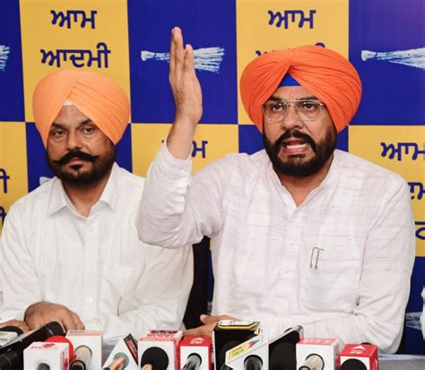 Aap Raises Questions On Sgpc Chief Harjinder Singh Dhami Says Sgpc S